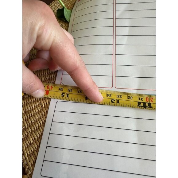 Magnetic weekly planner dry erase - Picture 4 of 7